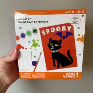 Sold.  Spooky Cat Paint Art Kit